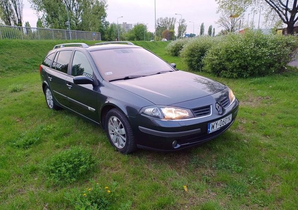 Renault Laguna cena 13800 przebieg: 196600, rok produkcji 2007 z Warszawa małe 121